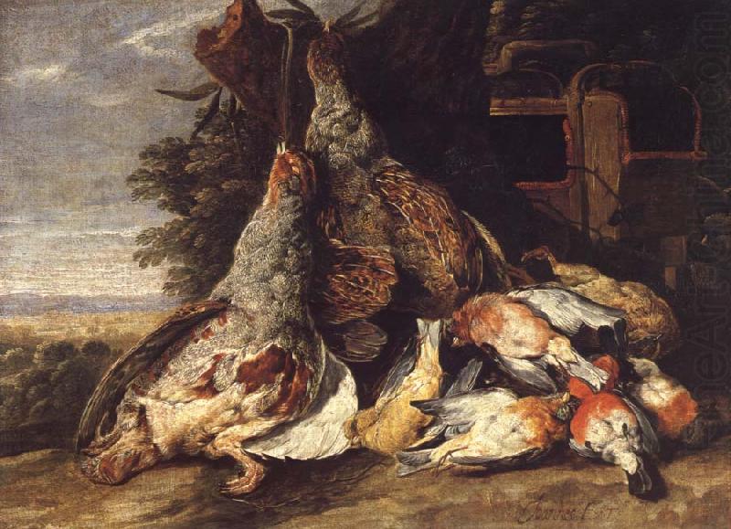 Dead Birds in a Landscape, Jan  Fyt